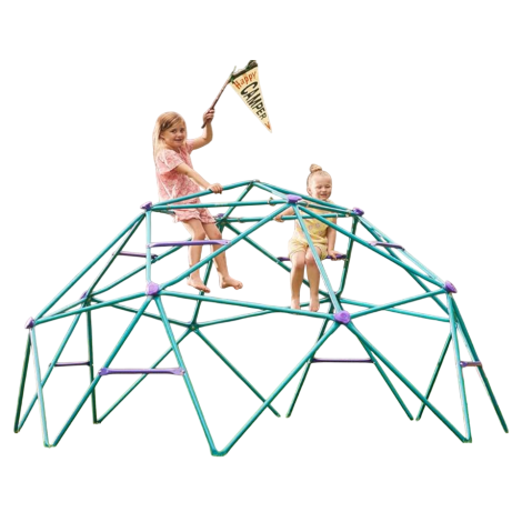 Complex pentru catarat, Climbing Dome metalic 300 cm Plum Phobos – joacă activă în aer liber - imagine 28